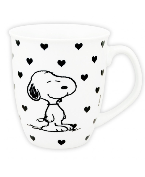 The Peanuts - Tasse Snoopy ''Hearts'', 280 ml, Keramik